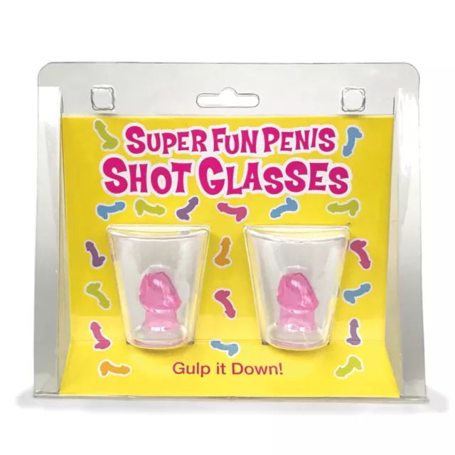 Super Fun Penis Shot Glasses - 2 Pack at Spencer's