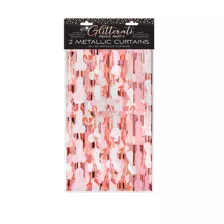 Multi-Pack Metallic Penis Curtains - 2 Pack at Spencer's