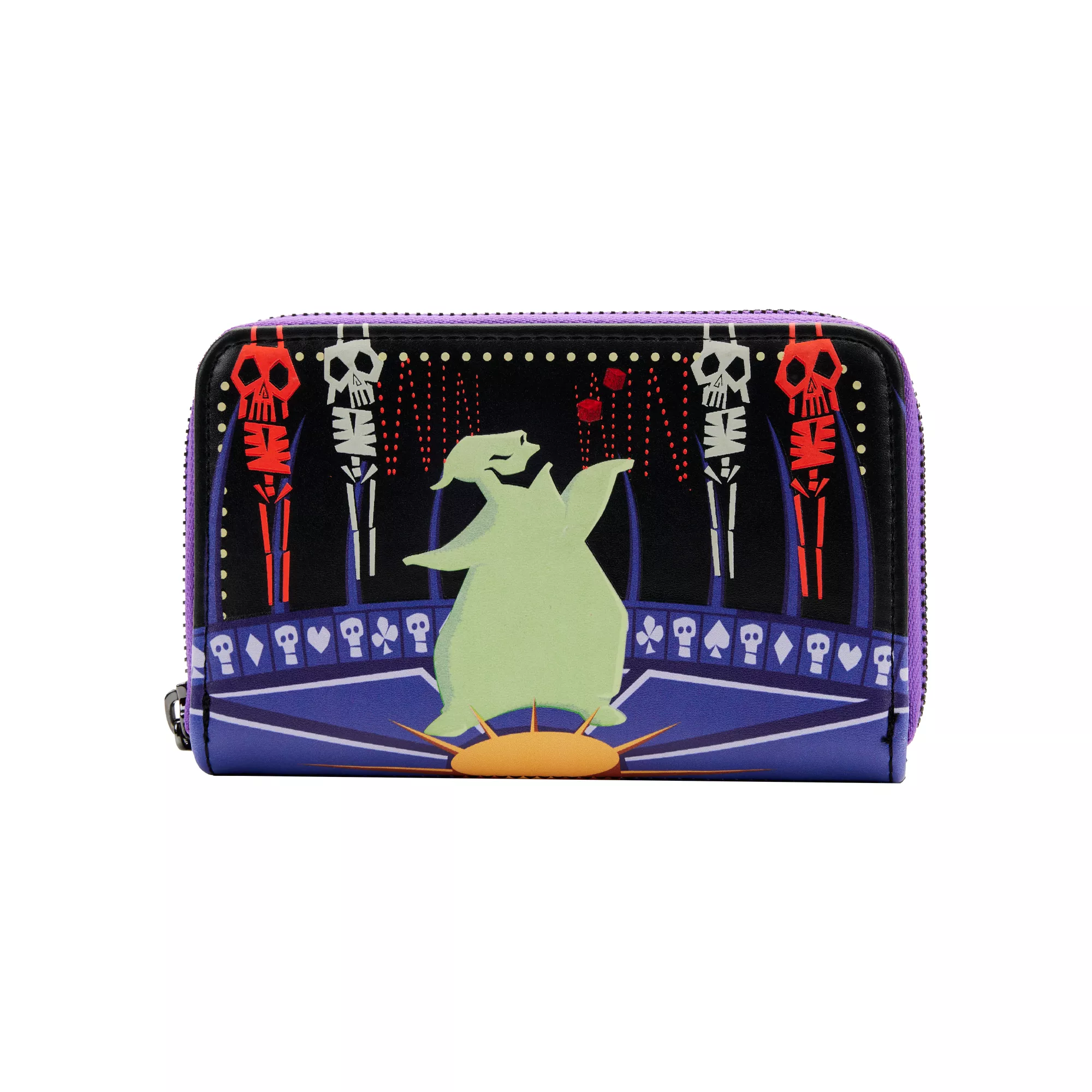 Loungefly Oogie Boogie Lock Shock and Barrel Zip Wallet - The Nightmare Before Christmas at Spencer's