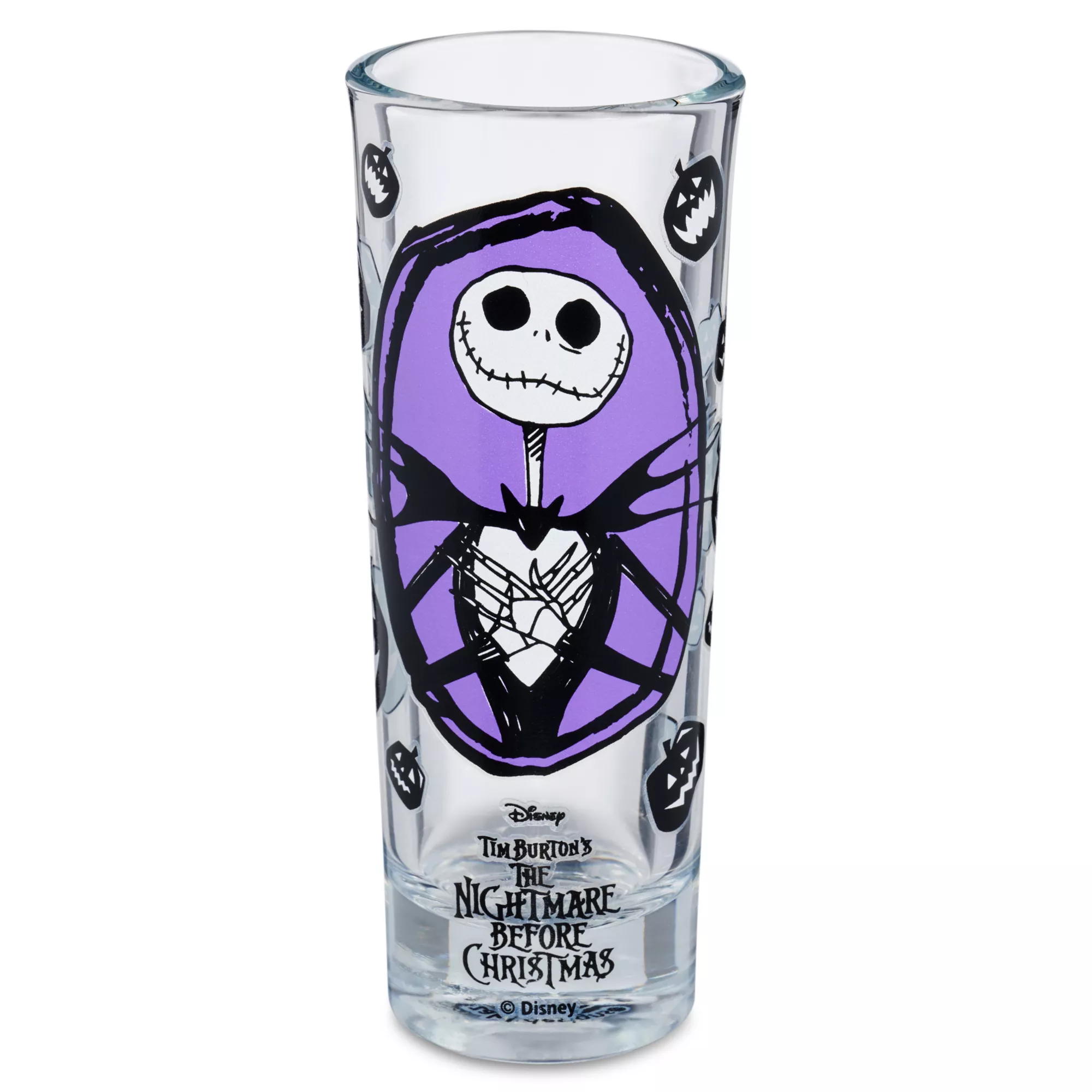 Jack Skellington Tall Mini Glass 2 oz. - The Nightmare Before Christmas at Spencer's