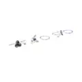 Multi-Pack CZ Butterfly Swirl Hoop Nose Rings and L-Bend Nose Rings 6 Pack - 20 Gauge at Spencer's