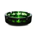 Green Frosted Pot Leaf Ashtray at Spencer's
