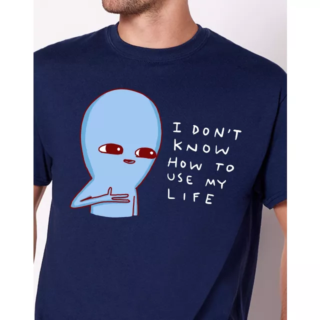 I Don't Know How T Shirt - Nathan W. Pyle at Spencer's