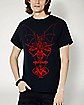 Evil Rising T Shirt - Sawblade666