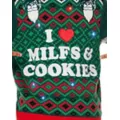 Light-Up I Heart MILFs & Cookies Christmas Sweater - Danny Duncan at Spencer's