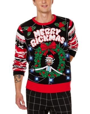 Rick and morty hot sale christmas sweaters