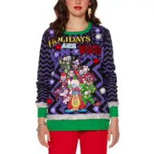 Light-Up Holidays Are Killer Christmas Sweater - Killer Klowns from Outer Space at Spencer's