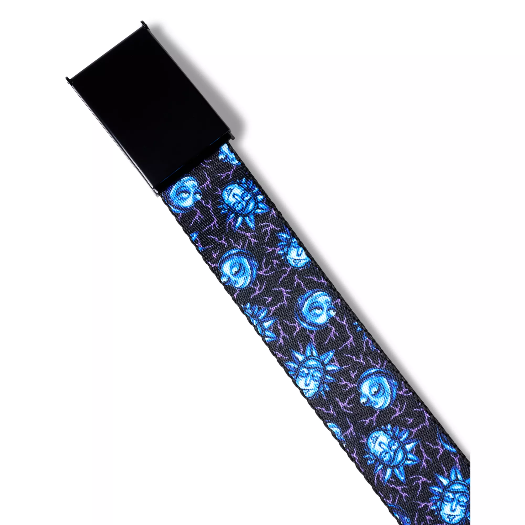 Buckle-Down Rick and Morty Electric Faces Belt at Spencer's