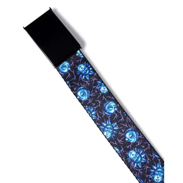 Buckle-Down Rick and Morty Electric Faces Belt at Spencer's