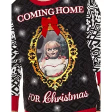 Light-Up Coming Home for Christmas Annabelle Christmas Sweater at Spencer's