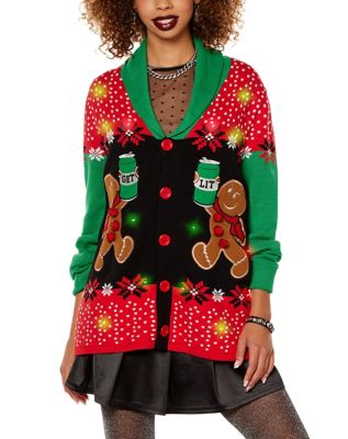 Get lit light hot sale up christmas sweater