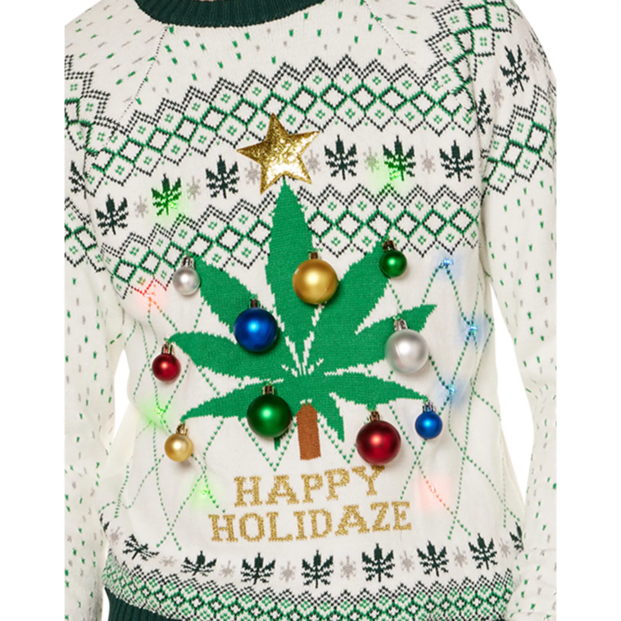 Happy Holidaze Ugly Christmas Sweater