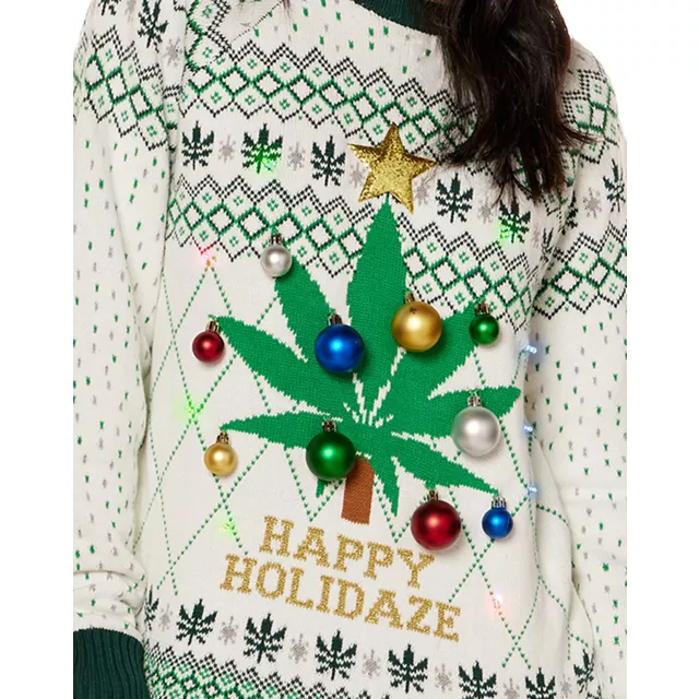 Happy Holidaze Ugly Christmas Sweater