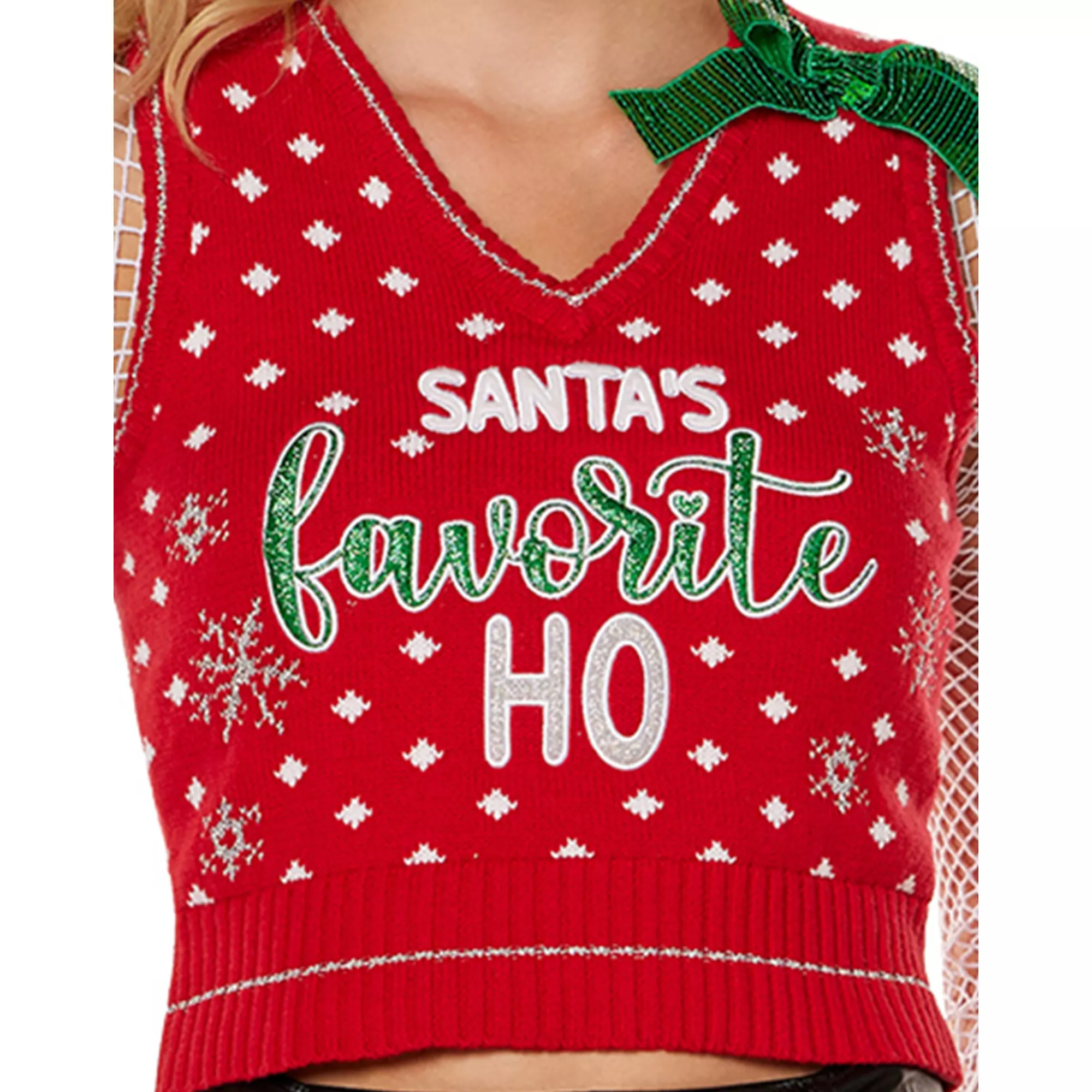 Santa's Favorite Ho Christmas Sweater Vest