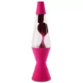 14.5 Inch Pink Flocked Lava Lamp at Spencer's