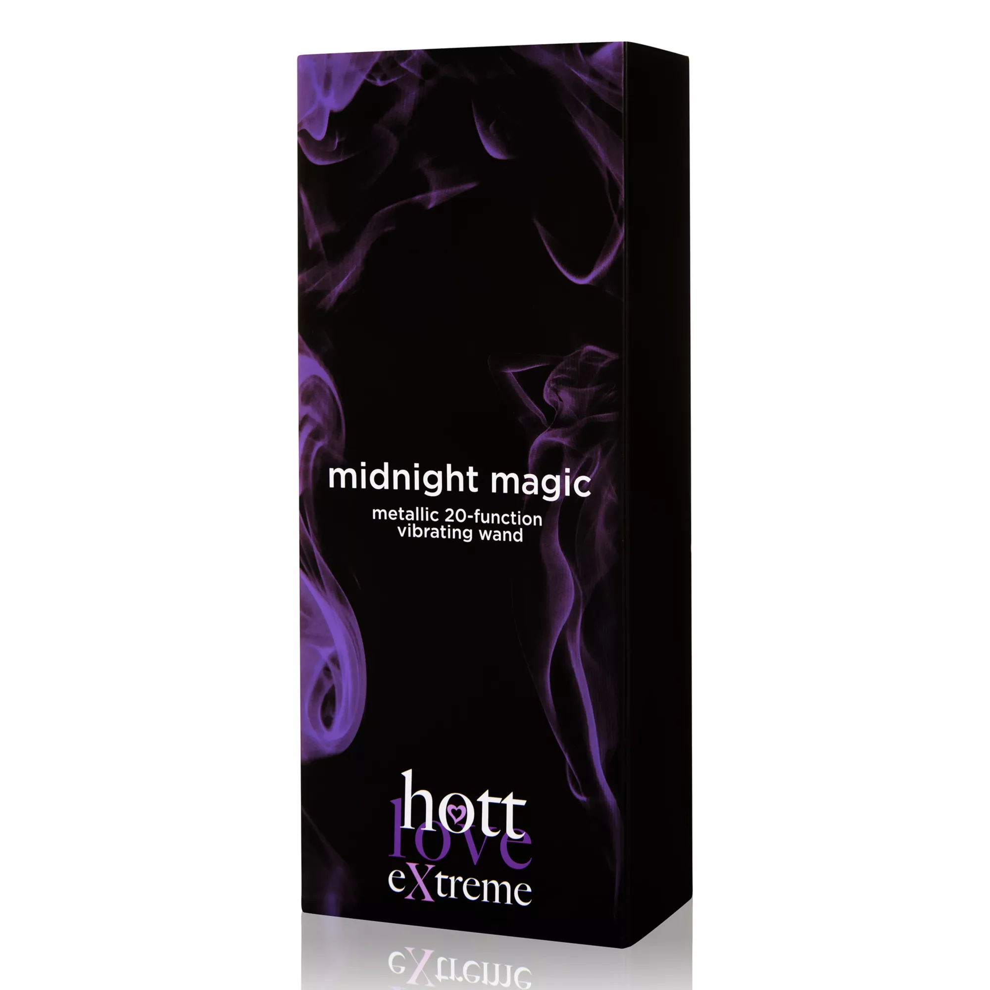 Midnight Magic 20-Function Vibrating Rechargeable Wand Massager - Hott Love Extreme at Spencer's