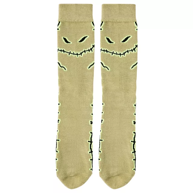 Jack Skellington and Oogie Boogie Crew Socks 2 Pair - The Nightmare Before Christmas at Spencer's