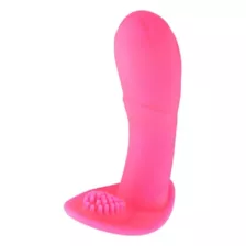Free Ride 7-Function Hands Free Rechargeable Remote Control Vibrator 5.1 Inch - Hott Love Extreme at Spencer's