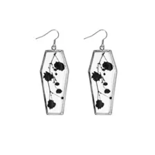 Snapdragon Pressed Flower Dangle Earrings at Spencer's