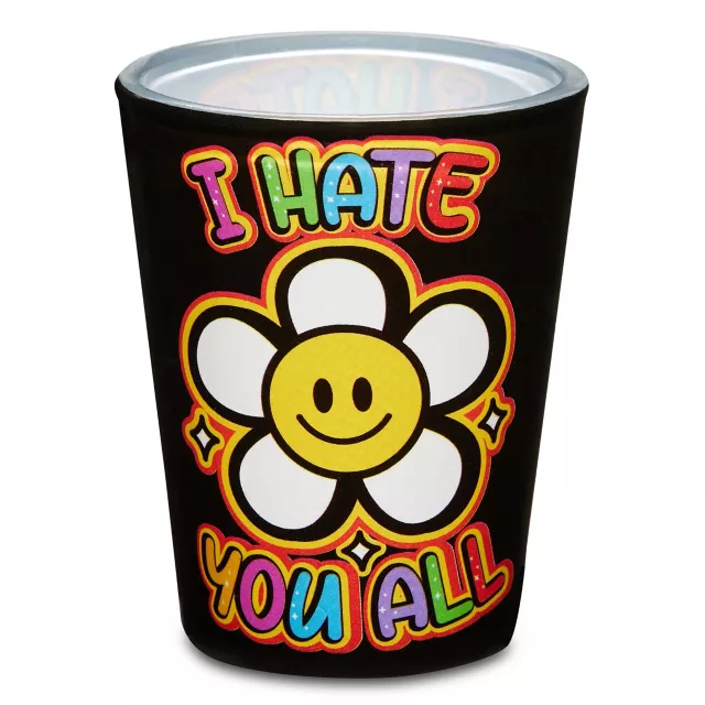I Hate You All Shot Glass - 2 oz. at Spencer's