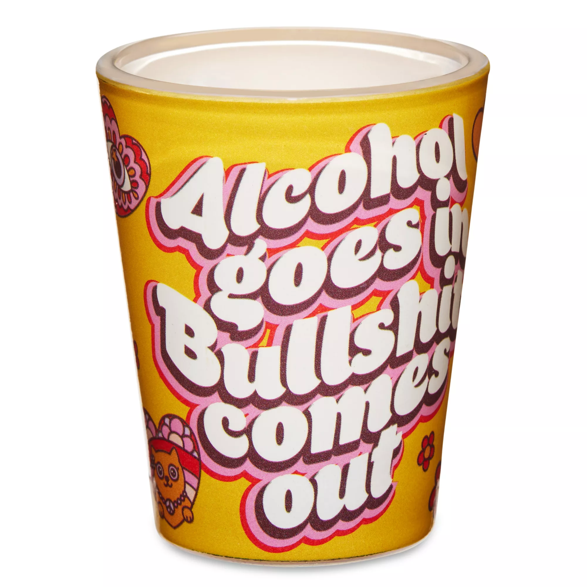 Alcohol In Bullshit Out Shot Glass - 2 oz. at Spencer's