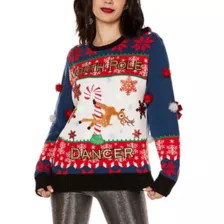 Light-Up North Pole Dancer Christmas Sweater at Spencer's