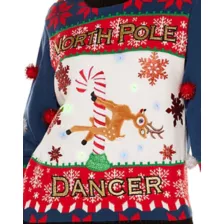 Light-Up North Pole Dancer Christmas Sweater at Spencer's