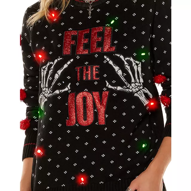 Feel the joy ugly sweater hotsell