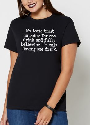 Black Toxic Trait T Shirt - Mr. Underground