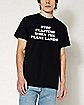 Stop Clapping When the Plane Lands T Shirt - Mr. Underground