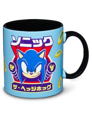 Sonic The Hedgehog Let's Roll 16 Ounce Ceramic Mug