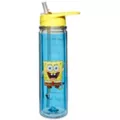 Dancing SpongeBob SquarePants Water Bottle with Straw - 22 oz. at Spencer's