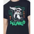 Black Skunked T Shirt at Spencer's