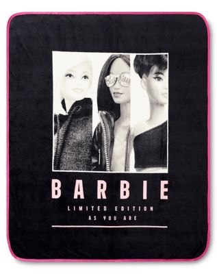 As You Are Fleece Blanket - Barbie - Spencer's