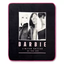 As You Are Fleece Blanket - Barbie at Spencer's
