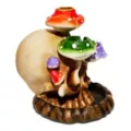 Mushroom Skull Backflow Incense Burner at Spencer's