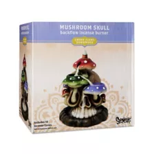 Mushroom Skull Backflow Incense Burner at Spencer's