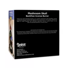 Mushroom Skull Backflow Incense Burner at Spencer's