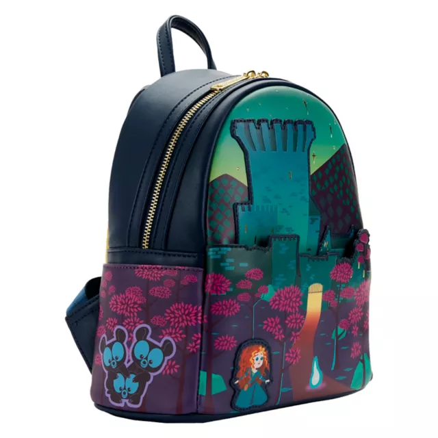 Loungefly Brave Princess Merida Castle Mini Backpack at Spencer's