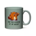 Looking At My Wood Coffee Mug - 20 oz. at Spencer's