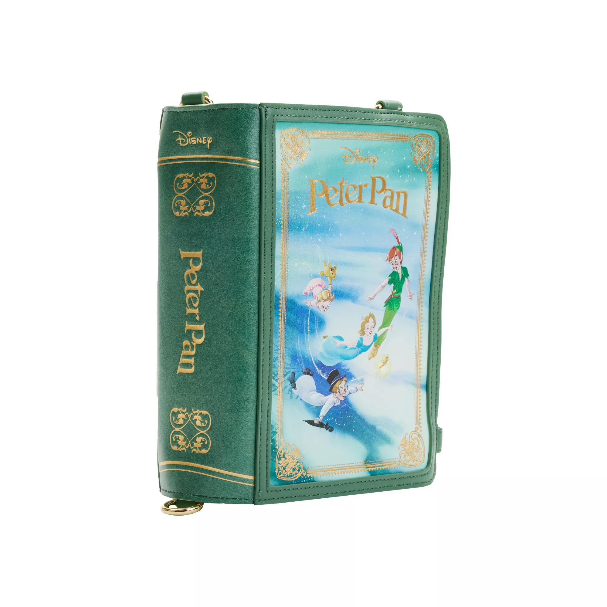 Loungefly Reversible Peter Pan Mini Book Bag at Spencer's
