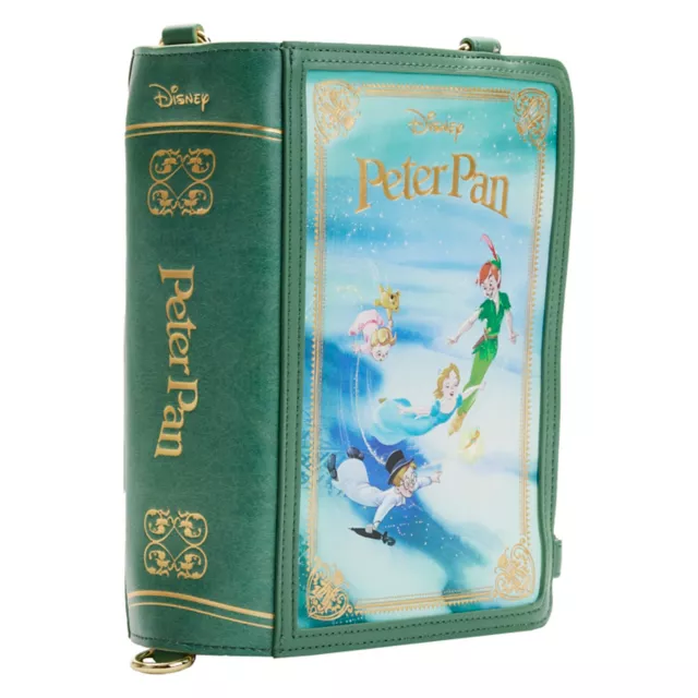 Loungefly Reversible Peter Pan Mini Book Bag at Spencer's