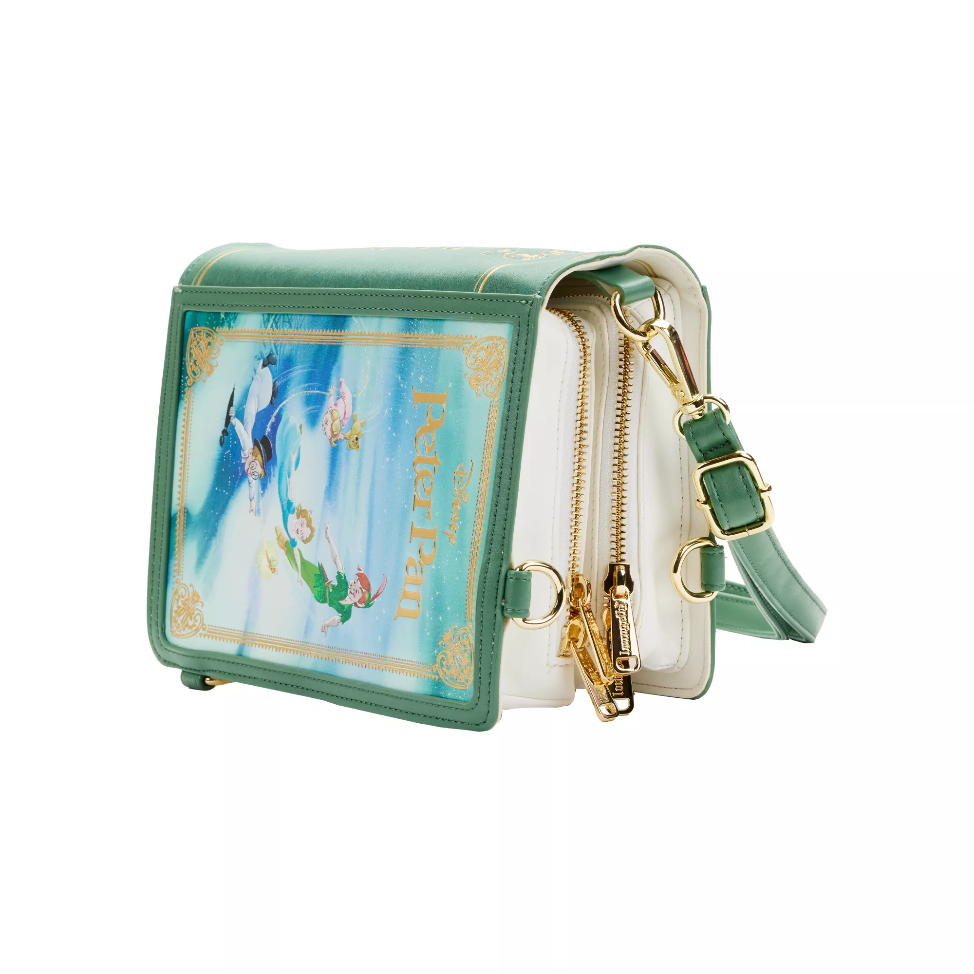 Loungefly Reversible Peter Pan Mini Book Bag at Spencer's