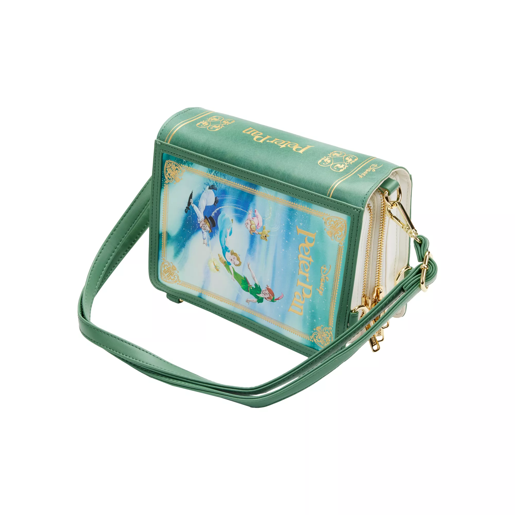 Loungefly Reversible Peter Pan Mini Book Bag at Spencer's