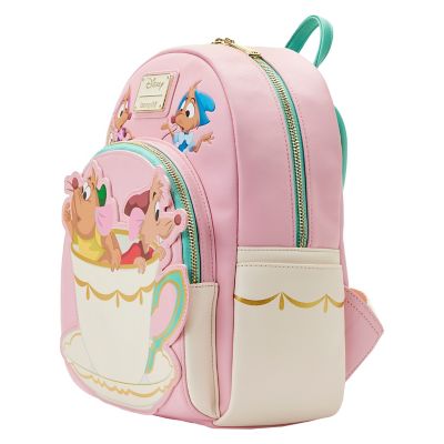 Loungefly Cinderella Gus and Jaq Mini Backpack
