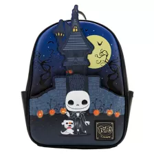 Loungefly Jack Skellington House Mini Backpack - The Nightmare Before Christmas at Spencer's