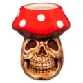 Mushroom Skull Shot Glass - 2 oz. at Spencer's