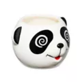 Dizzy Panda Molded Shot Glass - 2.5 oz. at Spencer's
