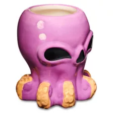 Octopus Skull Molded Shot Glass - 2.5 oz. at Spencer's