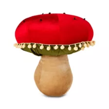 Velvet Mushroom Pillow at Spencer's